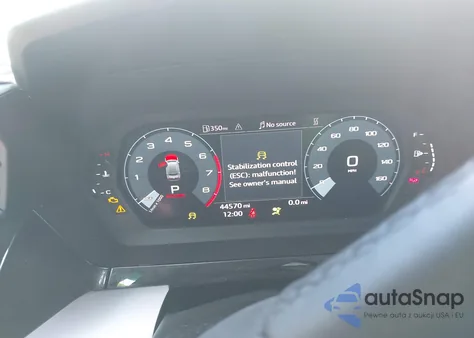 2022 Audi A3 Premium 40 Tfsi Quattro S Tronic z USA, uszkodzony, nr VIN WAUGUDGY7NA100357